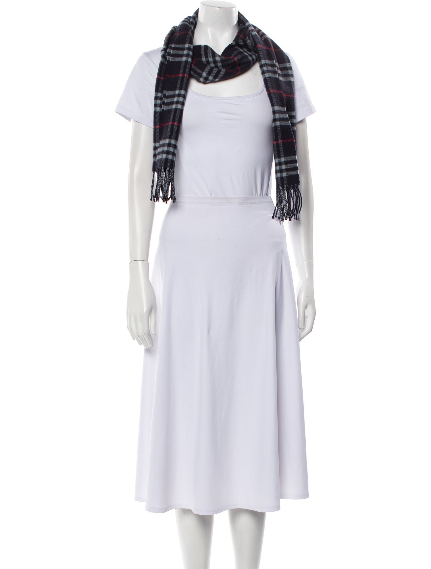 Burberry Lambswool Striped Scarf